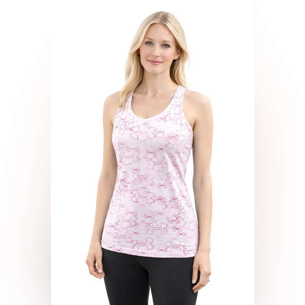 Under Armour tank size XS pink white